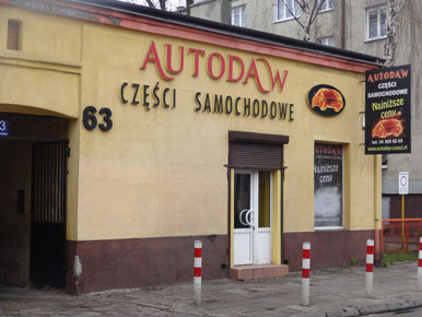 Sprzeda czsci do samochodw Opel, Volkswagen, Audi, Seat, Skoda, Ford, Daewoo.